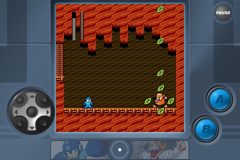 File:Mega Man fighting Wood Man.jpeg