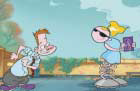 A screenshot from the Giant Buttons ad "Boys".
