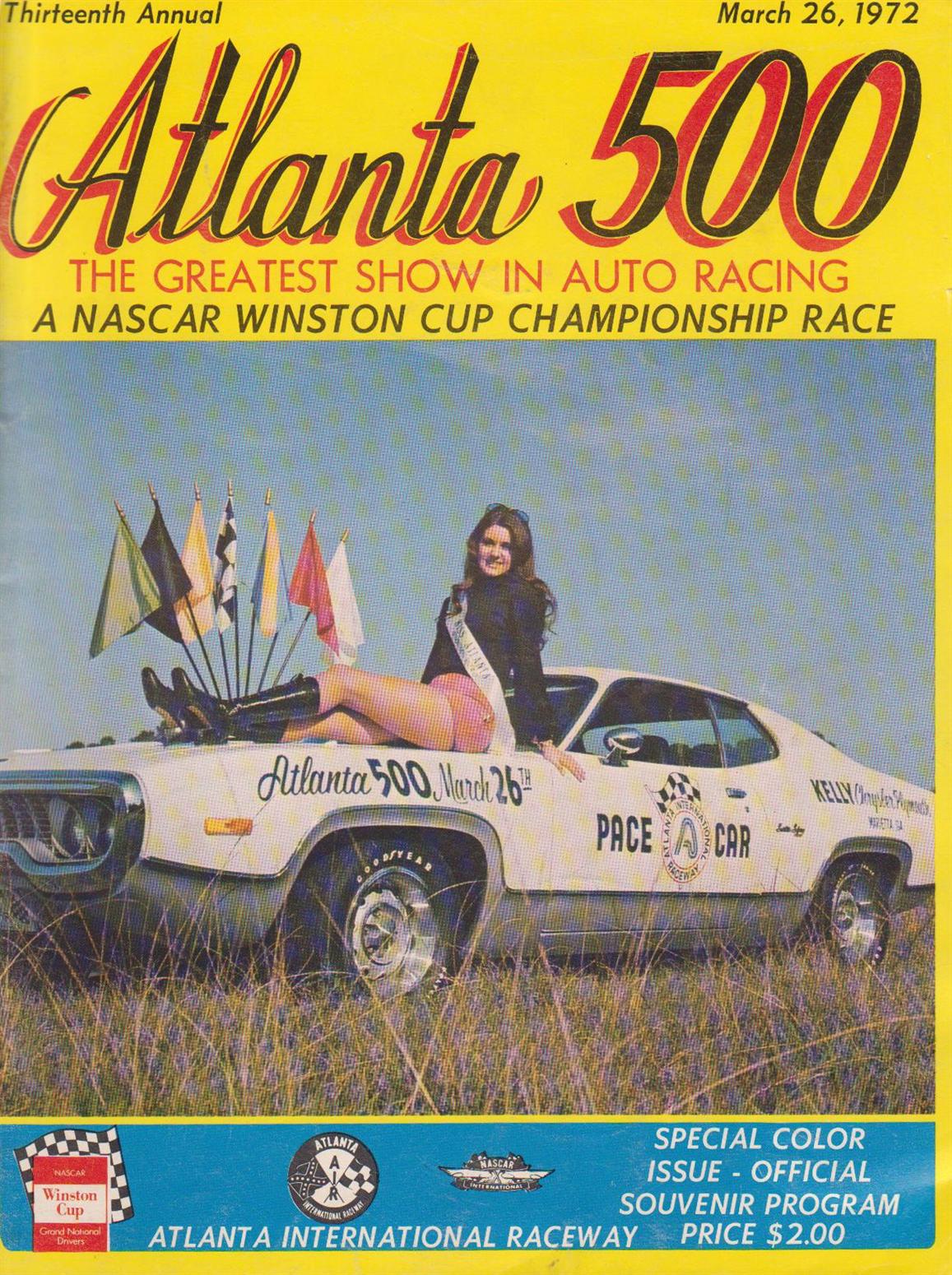 1972 Firecracker 400 - 1972 NASCAR Winston Cup Series (partially found footage of NASCAR races; 1972)