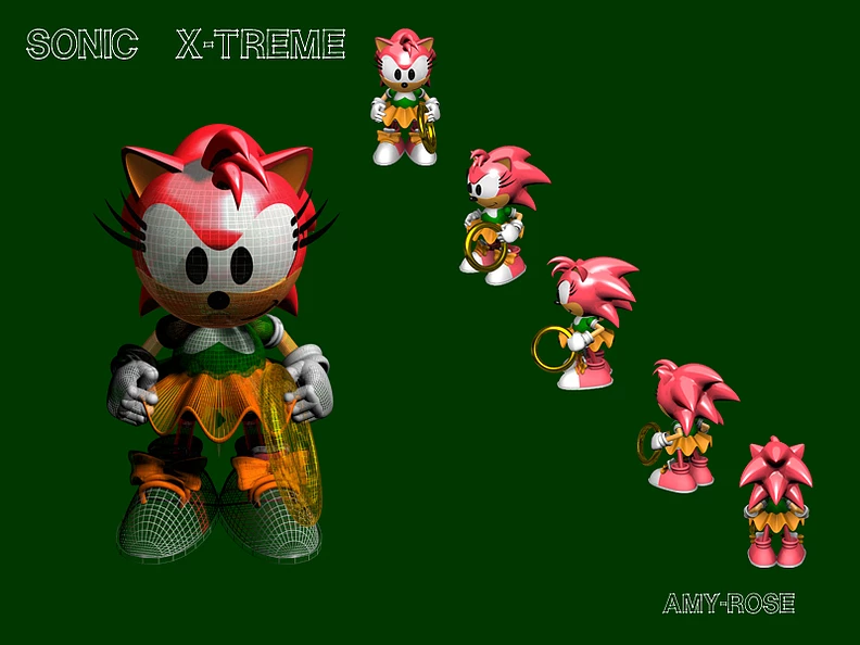 File:Sonic xtreme amy model.png