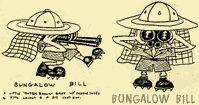 Concept art of Bungalow Bill by Hank Grebe.[7]