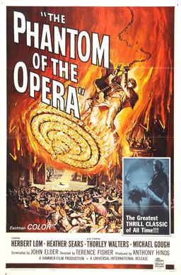 The Phantom of the Opera (1962) TV cut - The Phantom of the Opera (found TV scenes of Hammer horror film; 1962)