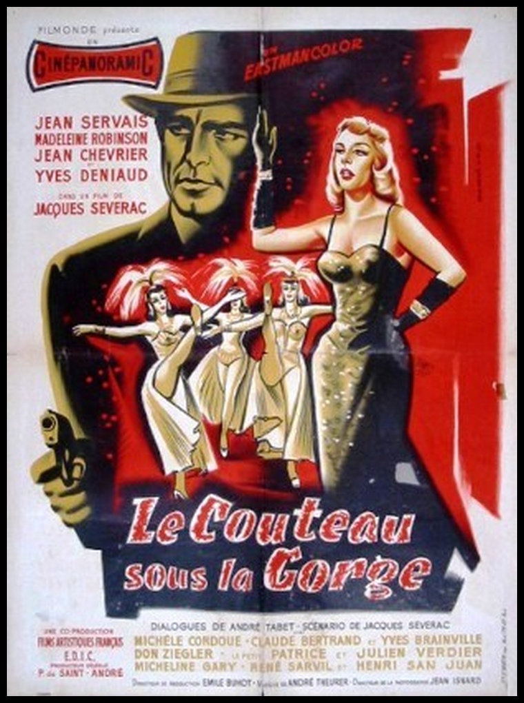 Le Couteau sous la Gorge - Le Couteau sous la Gorge (found French crime film; 1955)
