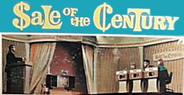 The front of the first edition of the board game which contains a photo from an episode.