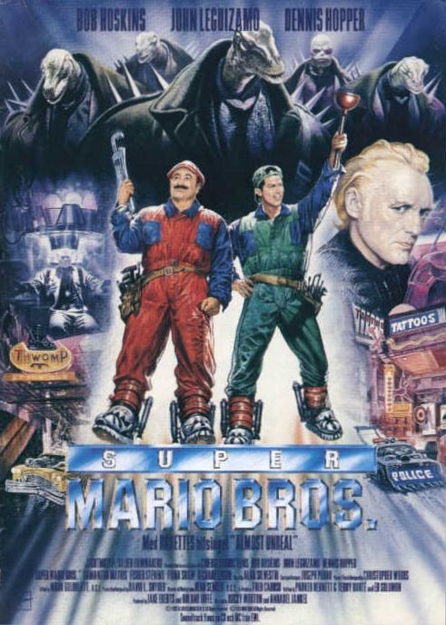 Super Mario Bros. Deleted Scene - Super Mario Bros. (partially found deleted scenes of Nintendo game-based film; 1993)