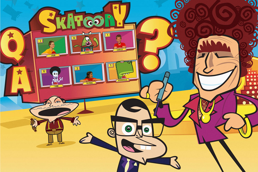 Skatoony (Original British Version) - Skatoony (found original British version of Cartoon Network quiz show; 2006-2008)