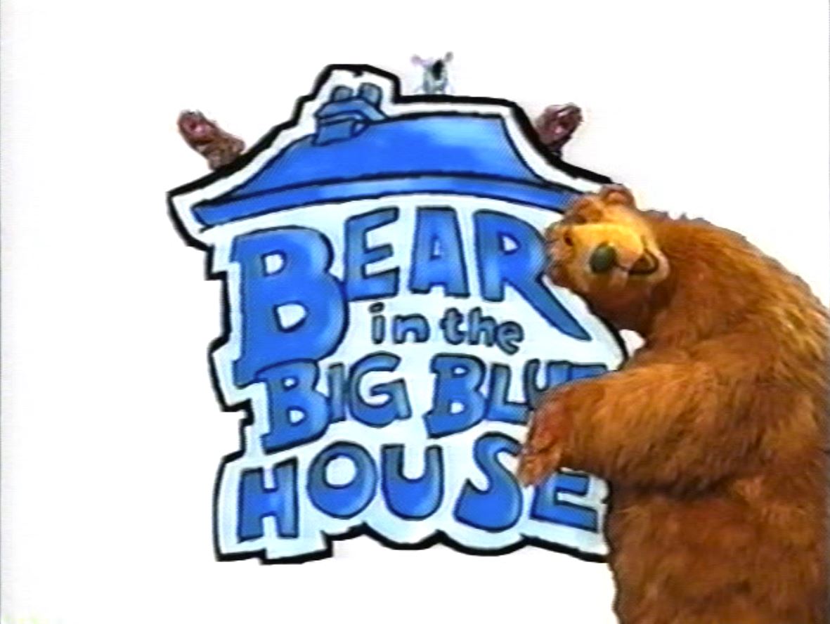 Bear in the Big Blue House Pilot - Bear in the Big Blue House (found unaired pilot of Disney Channel puppet series; 1997)