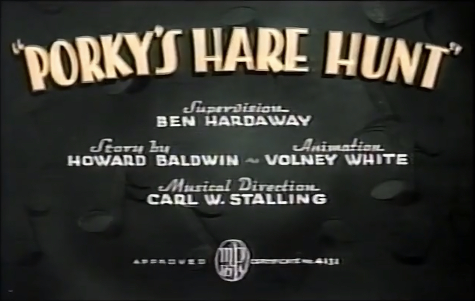 Porky's Hare Hunt (Redrawn) Colorized - Porky's Hare Hunt (found redrawn colorized version of Looney Tunes short; 1968)
