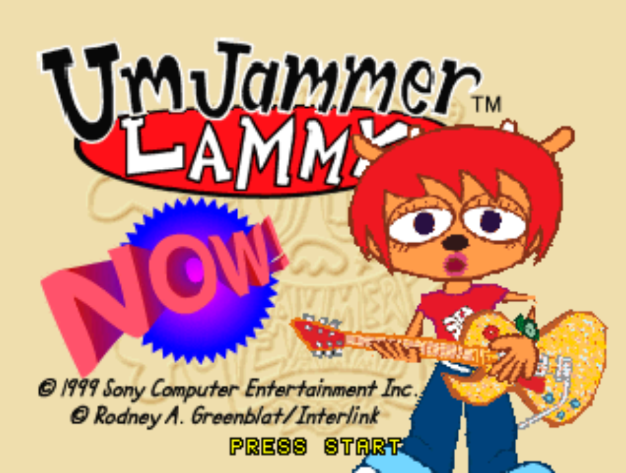 Um Jammer Lammy NOW! - Um Jammer Lammy NOW! (found arcade port of PlayStation rhythm game; 1999)