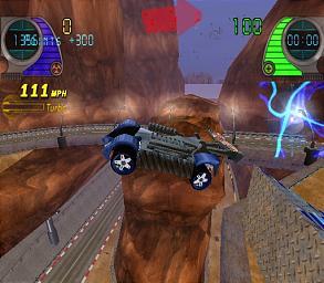 Hot Wheels: Velocity X beta screenshot.