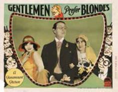 Gentleman Prefer Blondes 1928 poster 4.jpg