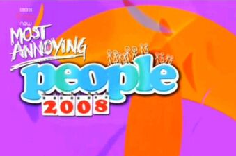 Most Annoying People 2008 title card