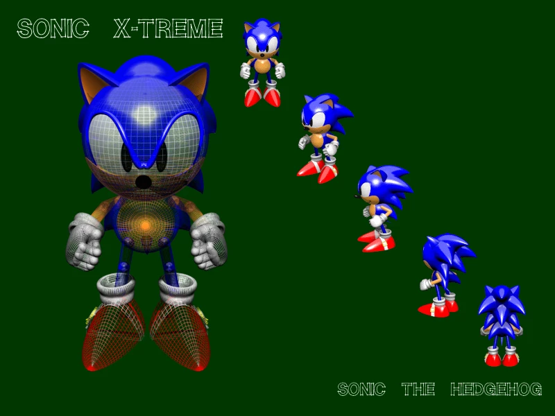 File:Sonic xtreme model.png