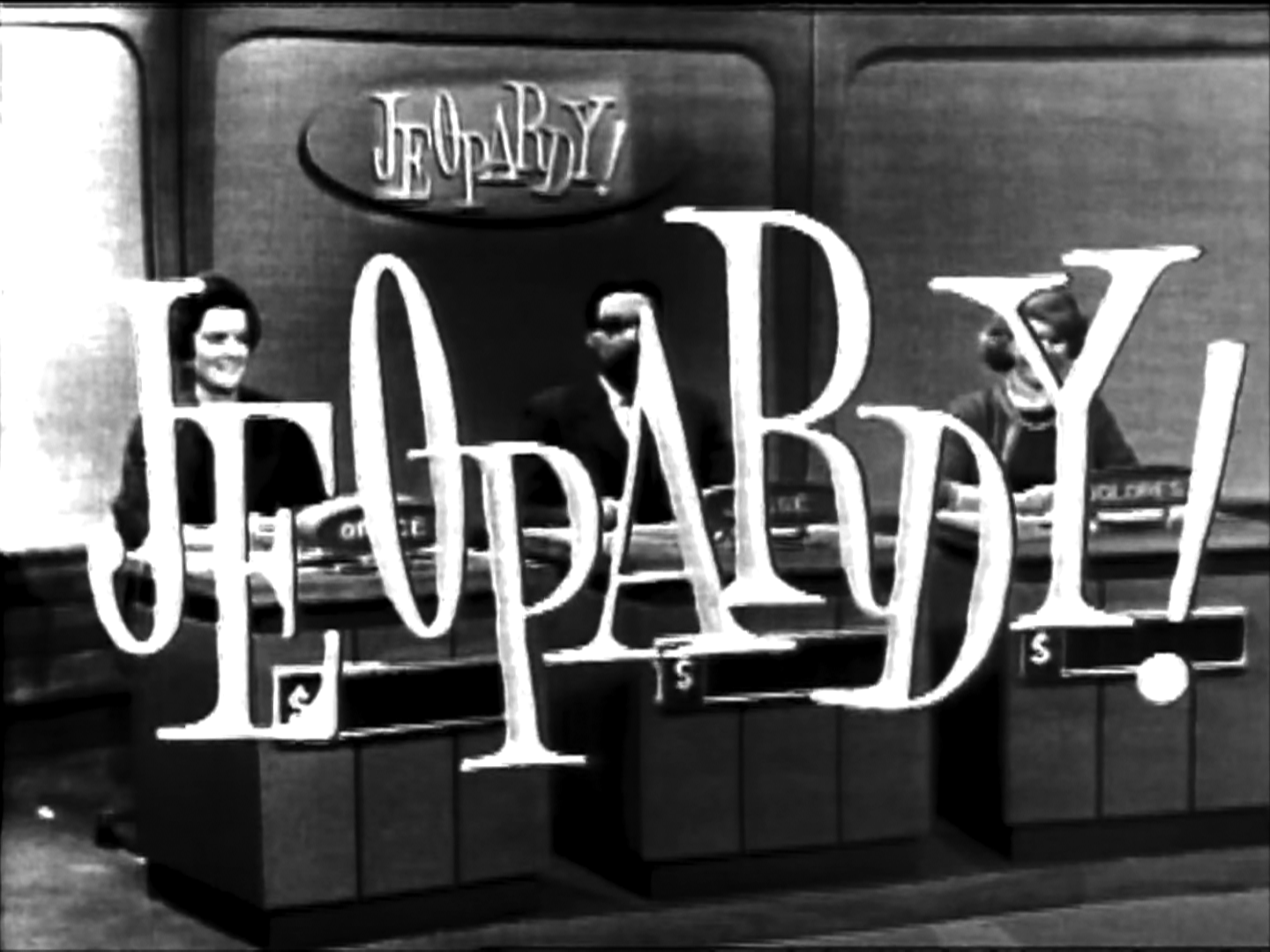 Jeopardy (1964) Pilot - Jeopardy (partially found unaired pilot of NBC game show; 1964)