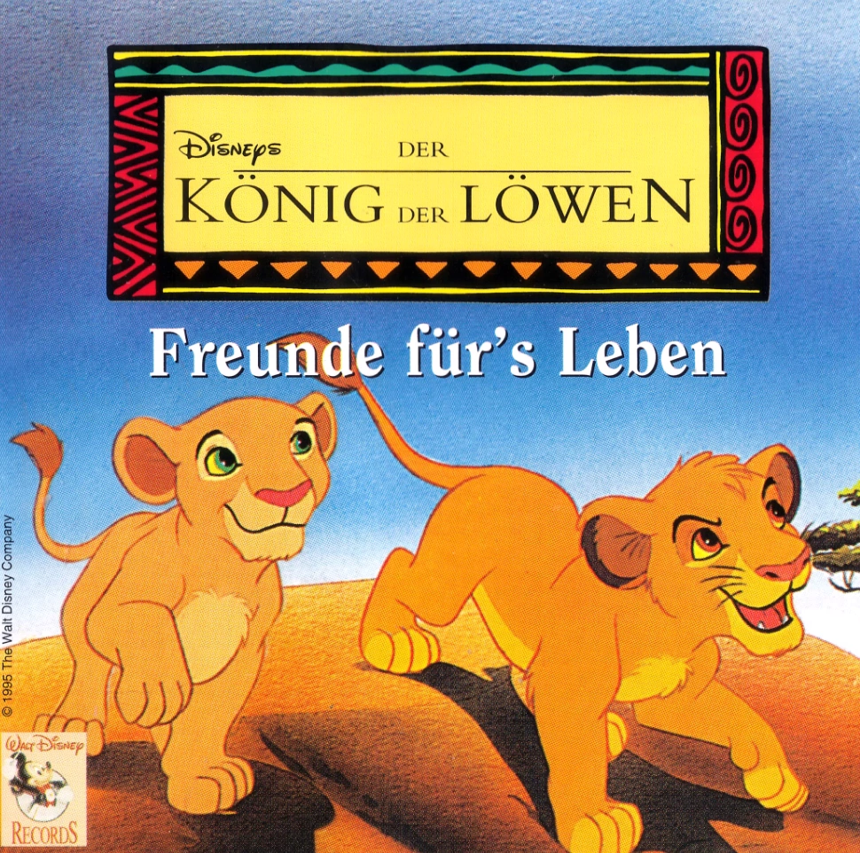 The Lion King: The German Kopa Audiobooks: "Freunde fürs Leben" and "Kampft um den Thron" (1995)