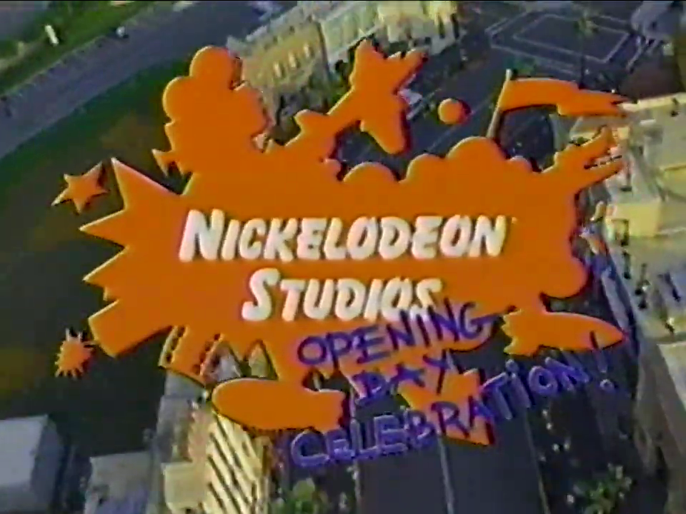 Nickelodeon Studios Opening Day Celebration (all three hours) - Nickelodeon Studios Opening Day Celebration (found live broadcast of Nickelodeon event; 1990)