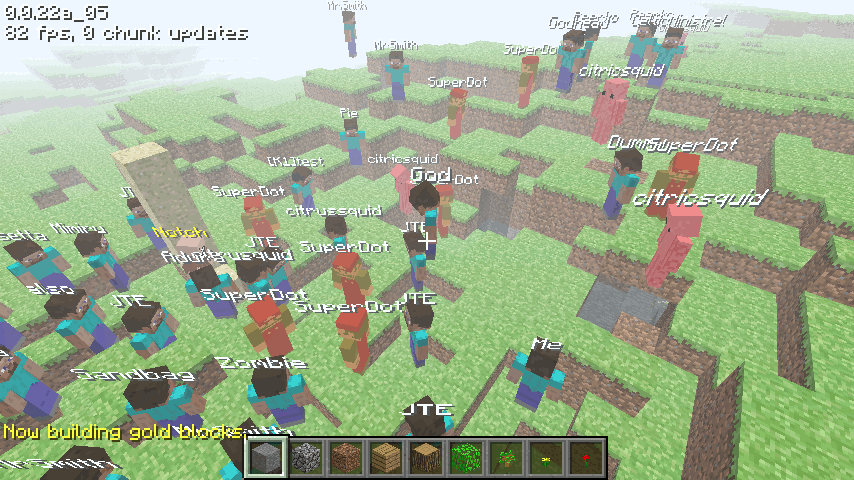 0.0.19a_04 and 0.0.20a_02 - Minecraft (partially found previous versions of sandbox game; 2009-present)