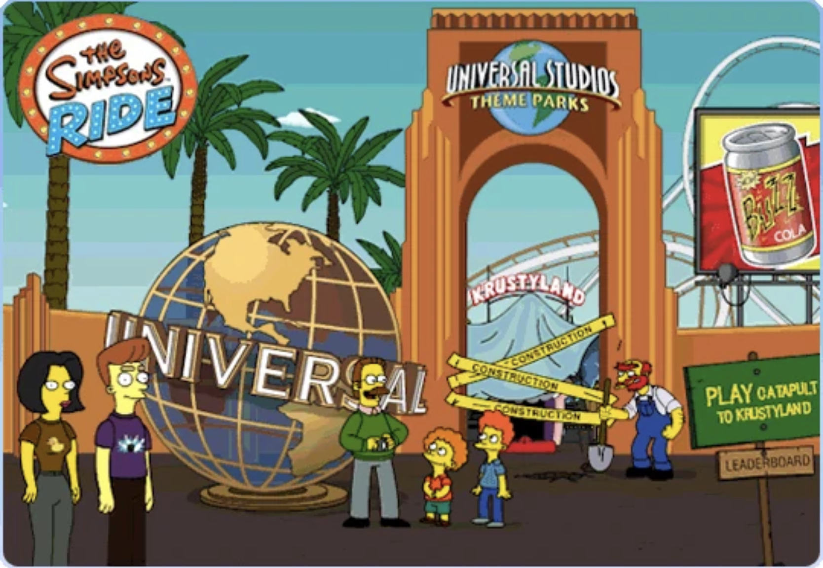 The Simpsons Ride menu.jpeg