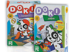 Doki Primeiros Passos - Doki (partially found educational PC games based off Latin American Discovery Kids mascot; 2009)