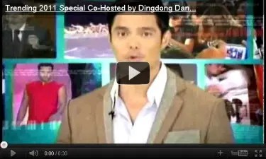 A lost trailer featuring Dingdong Dantes.