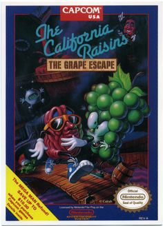 The california raisins, the grape escape cover.jpg