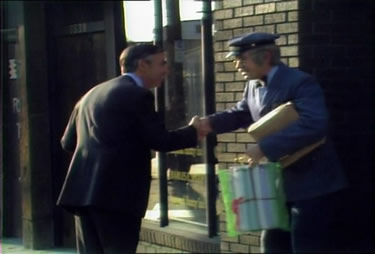 Note: this dispels the rumour that Fred and McFeely only shook hands in the final episode.
