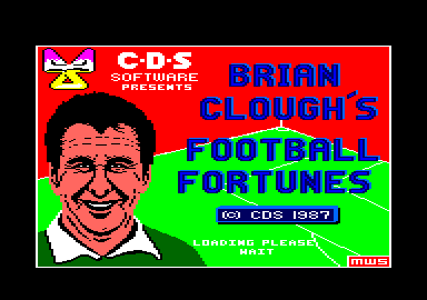 File:Brian Cloughs Football Fortunes - Amstrad CPC - 1.png