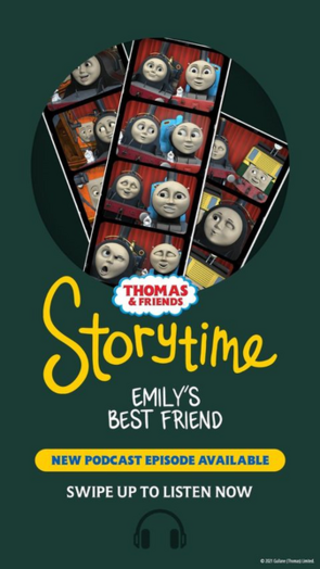 Storytime poster with photos of the deleted Phillip and Marion scenes