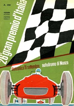 Programme for the race.