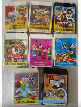 Screenshot of video showing a selection of Mexican 2-XL cartridges (Courtesy of YouTuber VAngUArDIA).
