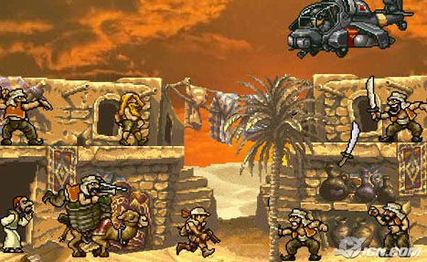 Despite being presented in an article about the Game Boy Advance port of Metal Slug 1, it seems to come from a different Metal Slug game. It is unknown if it's from that game's own Game Boy Advance port.