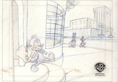 A cel from the cut ending that was found on an auction site
