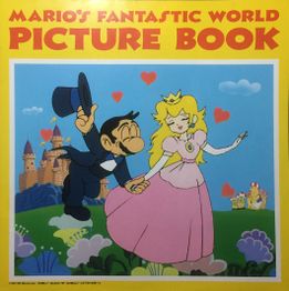 Mario's Fantastic World Picture Book (a supplement that came with the vinyl record).