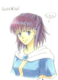 Concept art of Lynette, who does not appear in The Binding Blade.