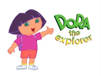 Dora the Explorer Early Logo 1998