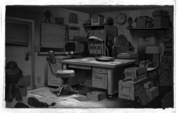 Toy Story 3 concept art by Jim Martin.