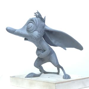 Sculpture of Perry, by Elliott Arkin