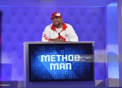 Method Man during a taping of an episode