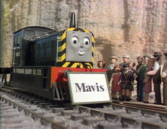 Mavis' nameboard (Quarry variant).