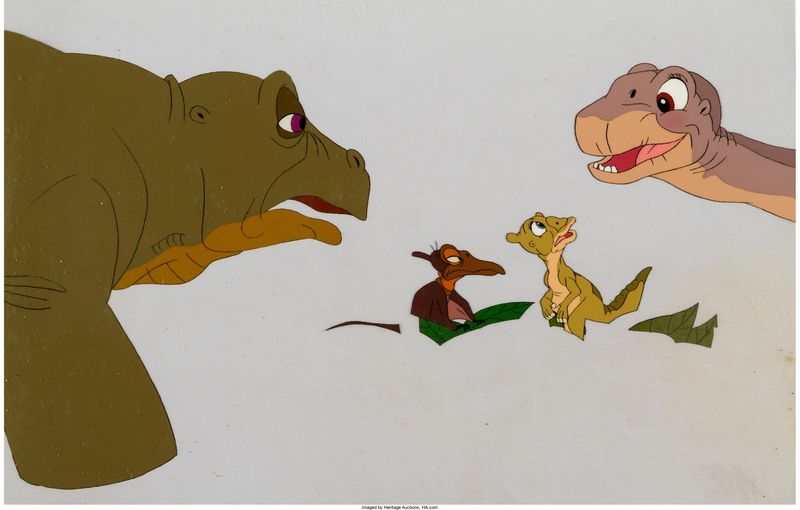 File:The Land Before Time Spike, Pietre, Ducky and Littlefoot deleted 1.jpg