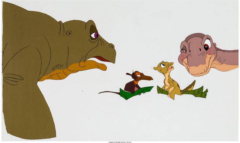 File:The Land Before Time Spike, Pietre, Ducky and Littlefoot deleted 4.jpg