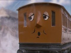 (Note: The signal box changes to the one used in the pilot, and Annie gains black outlines around her eyes)