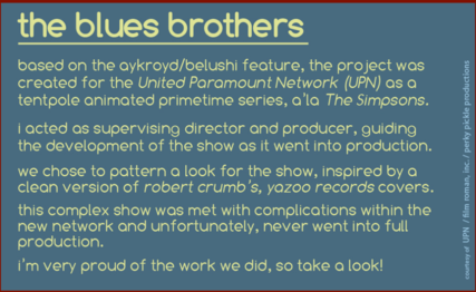 A summary that was uploaded on the Perky Pickles website(they helped make the show)