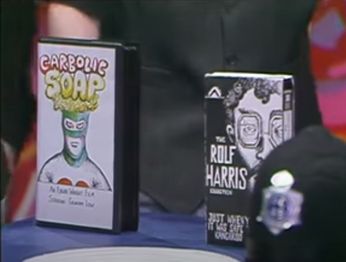 A physical copy of the film as seen in the 1992 Gimme 5 interview.