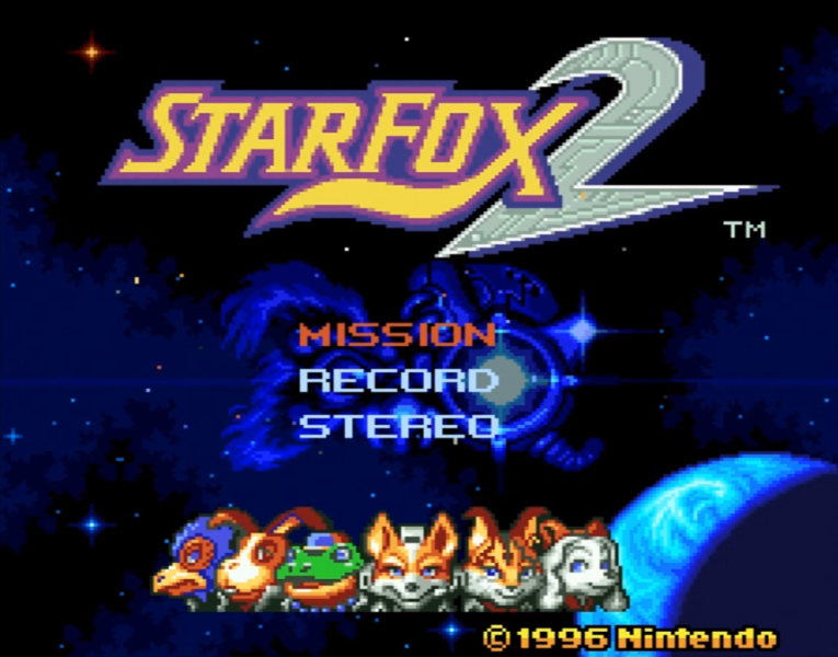 File:Starfox 2 Final title screen.png