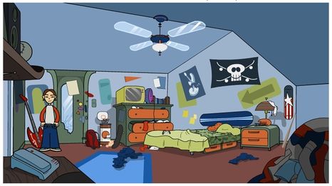 Background art from the show.
