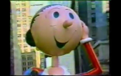The debut of the Olive Oyl balloon.