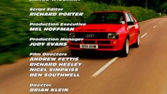 Le Saux's Audi Sport Quattro in the end credits of Series 2, Episode 9.