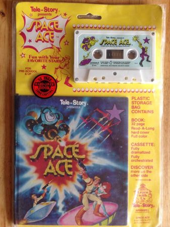 The rare Space Ace cassette (courtesy of dragonslairfans.com)