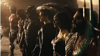 A shot of Justice League with Superman in his Black Suit that wasn't in the 2017 version.